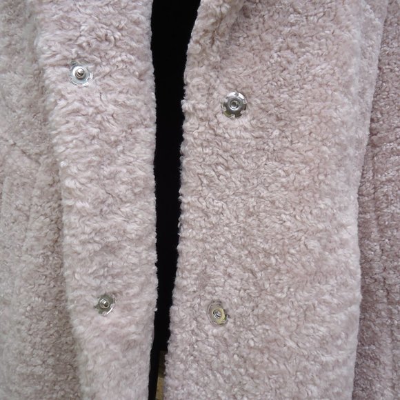 SIZE S. NWOT. Relish Noless Teddy Faux Shearling Fur Coat. - Picture 13 of 16